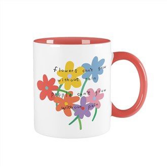 Keraminiai spausdinti puodeliai