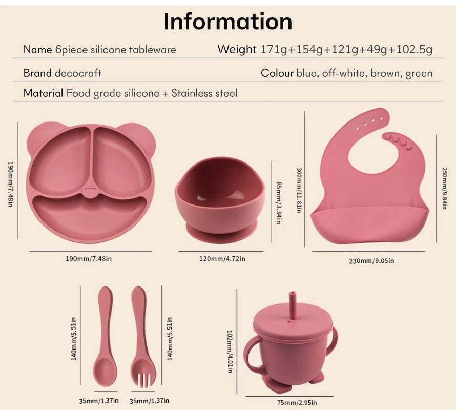 Silicone feeding set------04 Silicone feeding set------04