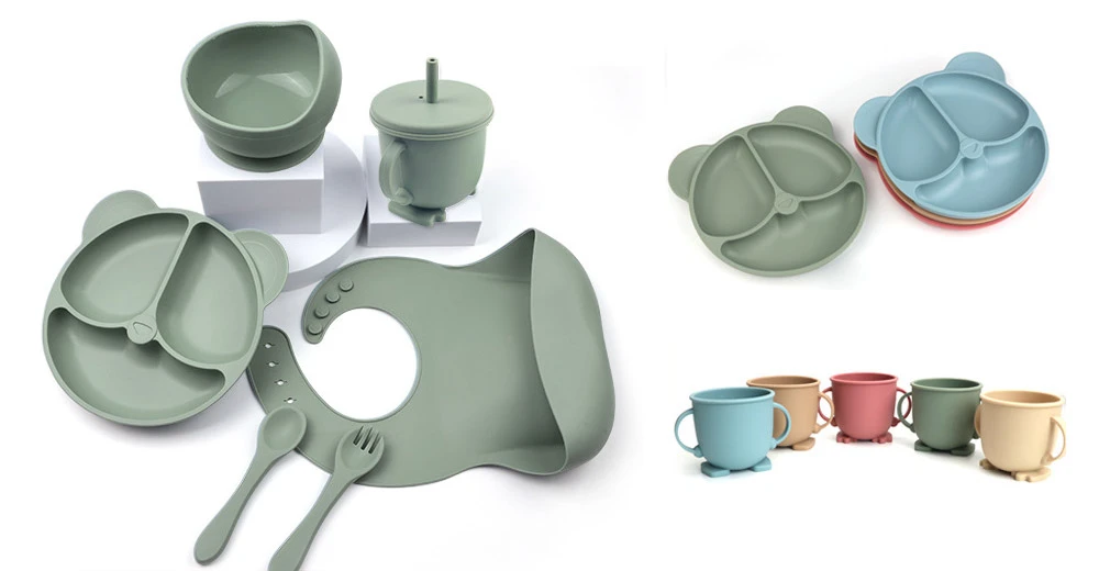 Silicone feeding set------05 Silicone feeding set------05
